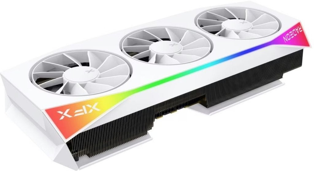 Witte XFX AMD Radeon RX 9070 XT 16GB RGB Videokaart, Computers en Software, Videokaarten, Zo goed als nieuw, AMD, PCI-Express 5.0