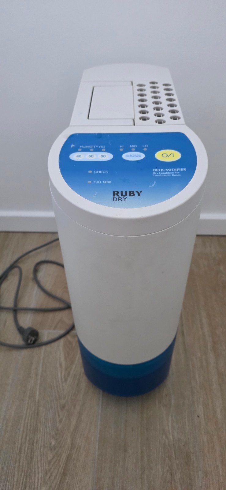 Ruby-Dry DH 600 ontvochtiger luchtontvochtiger, Ophalen, Zo goed als nieuw, Luchtontvochter