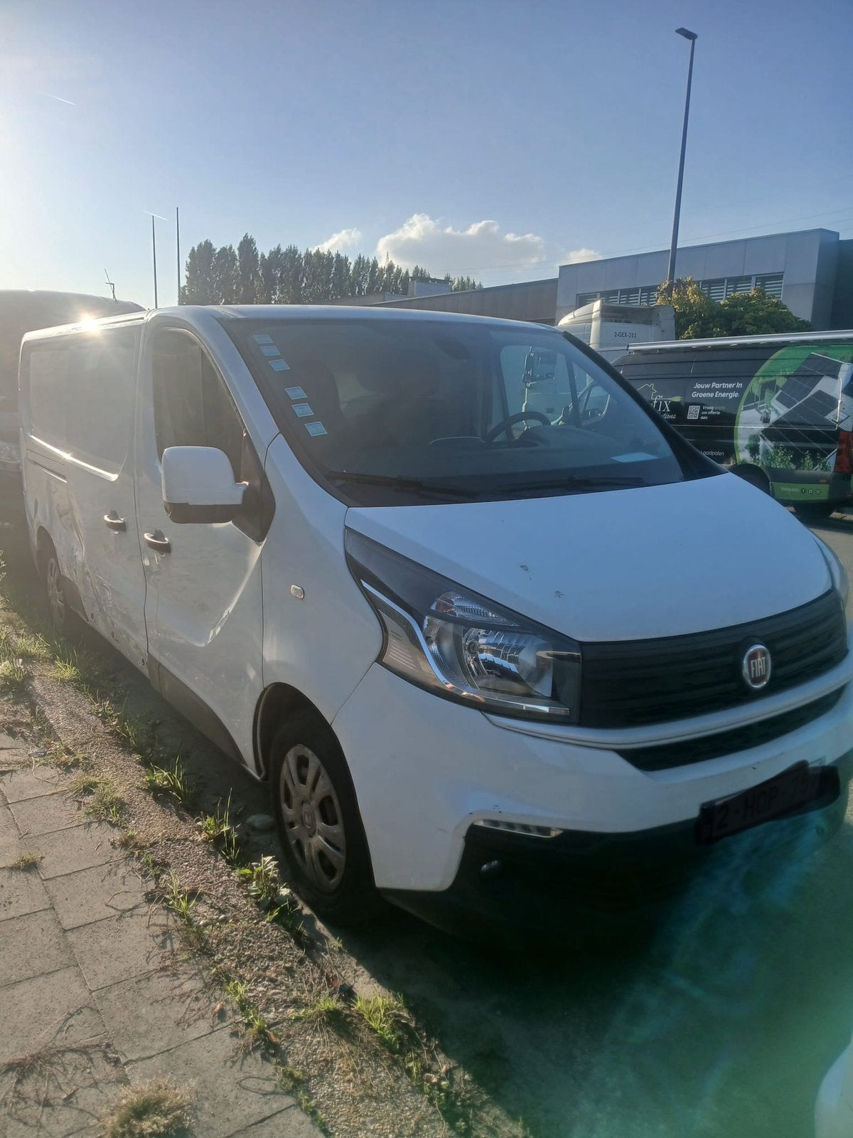 Fiat Talento 1.6 Diesel Euro 6, Auto's, Voorwielaandrijving, Stof, Wit, Bedrijf