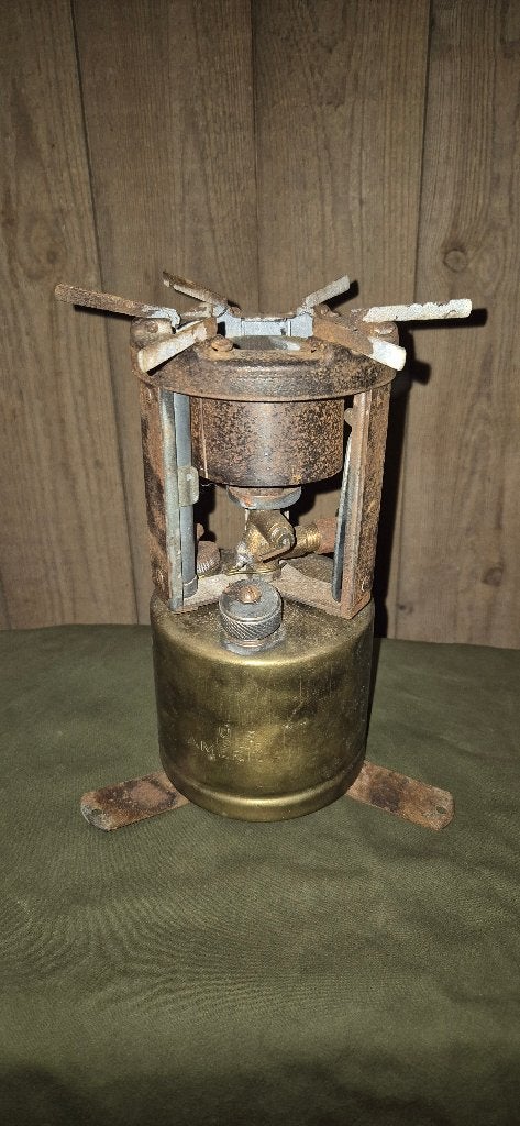 1945 US WW2 single burner stove GI, Ophalen of Verzenden, Landmacht, Overige typen