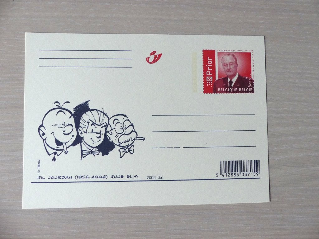 2006 : Carte postale illustrée - neuve :  GIL JOURDAN, Enlèvement ou Envoi, Non oblitéré