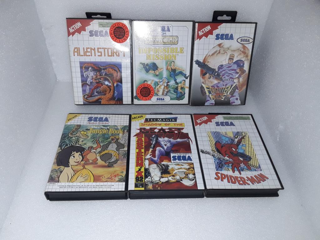 Sega master system Spider man , forgotten worlds ..., Games en Spelcomputers, Games | Nintendo 2DS en 3DS, Ophalen of Verzenden