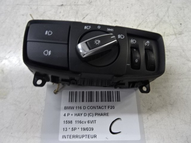 COMMUTATEUR BMW 1 serie (F20) (01-2010/06-2019) (9265305-03), Utilisé, BMW