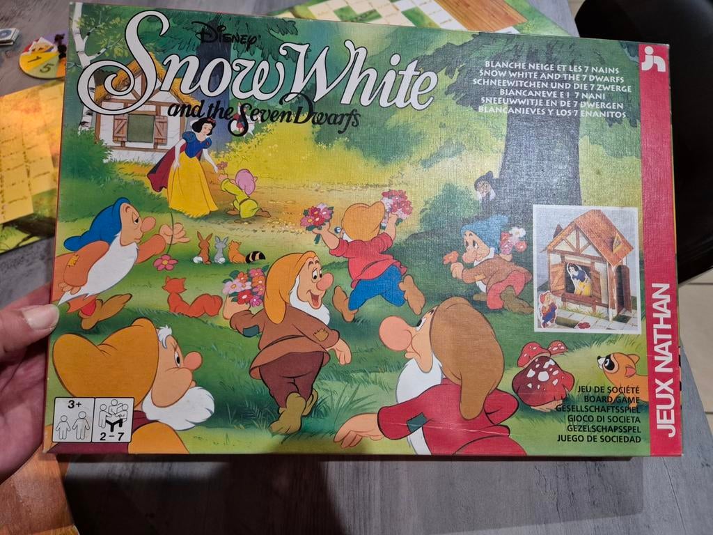 Jeu de société Snow white, Enlèvement ou Envoi