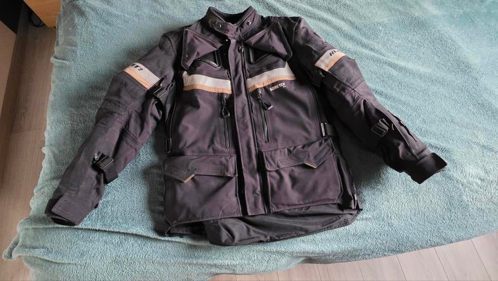 Veste moto Revit Dominator gore-tex pro, laminé 3 couché 2xl, REV'IT!, Enlèvement, Hommes, Manteau | tissu