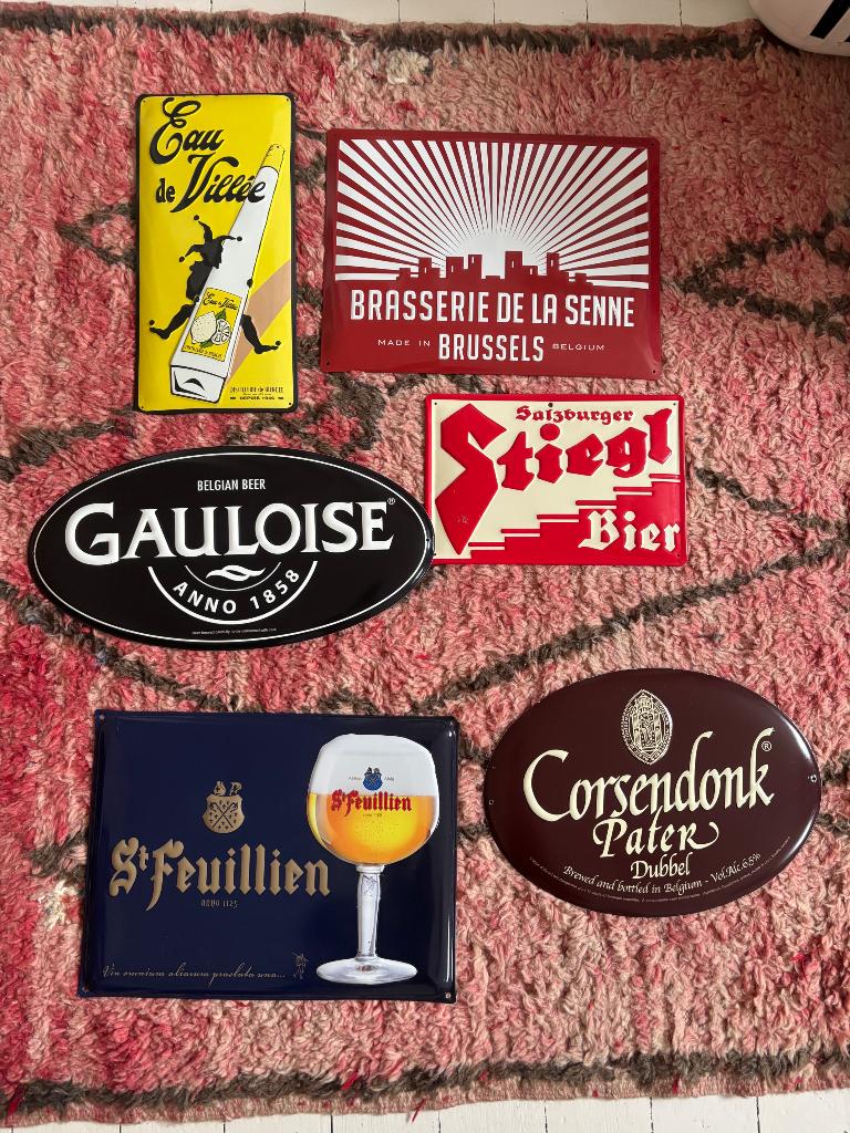 Reclameborden voor bier, Verzamelen, Merken en Reclamevoorwerpen, Nieuw, Reclamebord, Ophalen