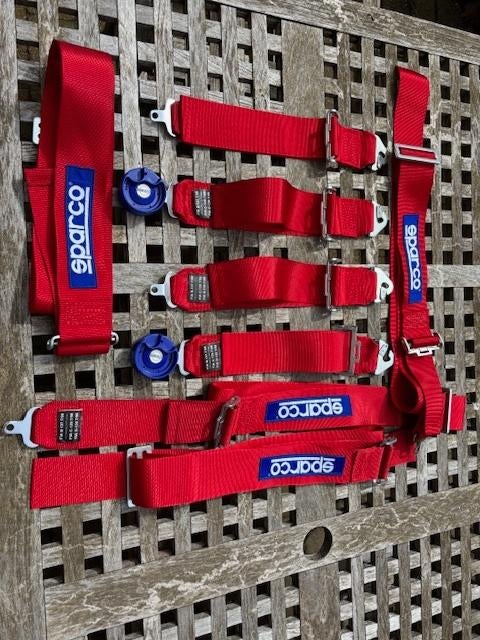 SPARCO raceharnas, Auto-onderdelen, Interieur en Bekleding, Ophalen, Gebruikt, Universele onderdelen