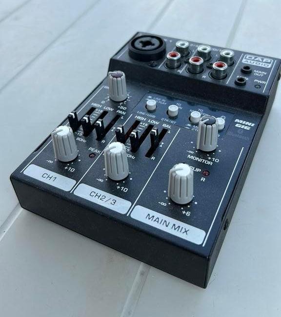 DAP Audio Mini Gig – Compacte PA/mixer set, Enlèvement, Comme neuf