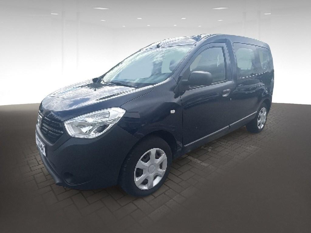 Dacia Dokker Access 1.6 SCe 100, Auto's, Dacia, 75 kW, Monovolume, 140 g/km, Blauw