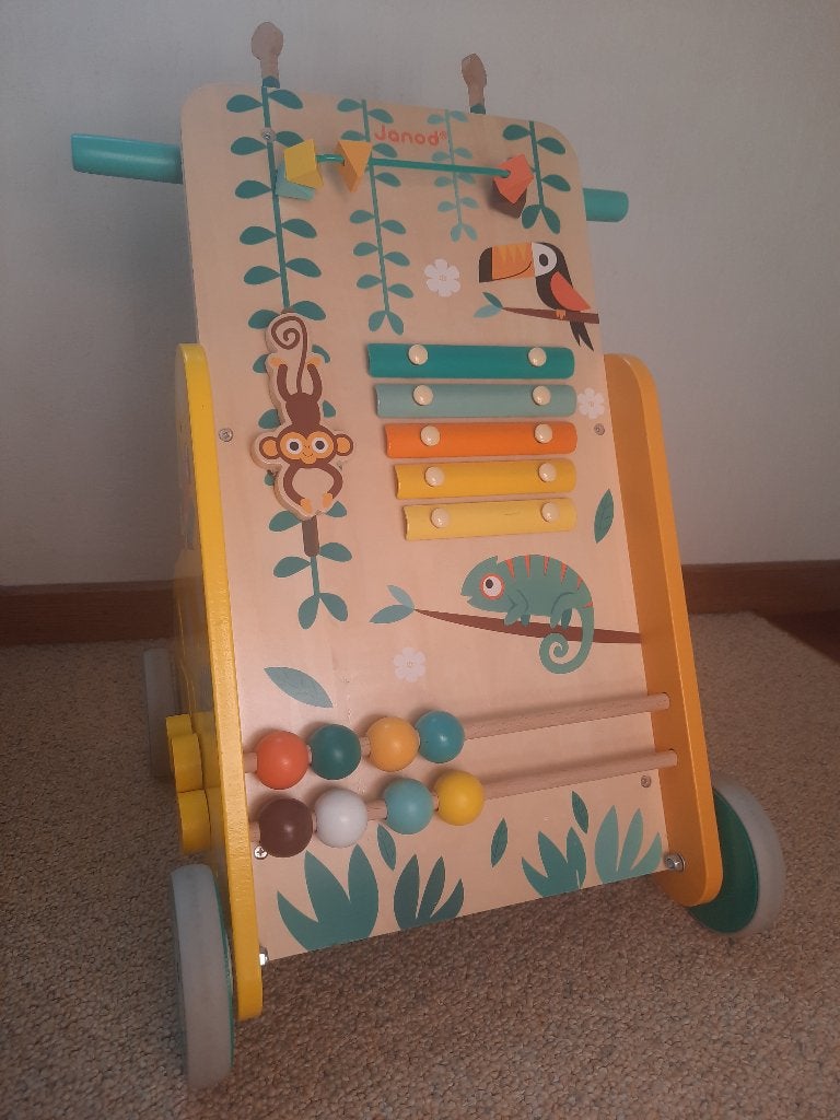 loopwagentje, Ophalen of Verzenden, Gebruikt, Duw- of Trekspeelgoed