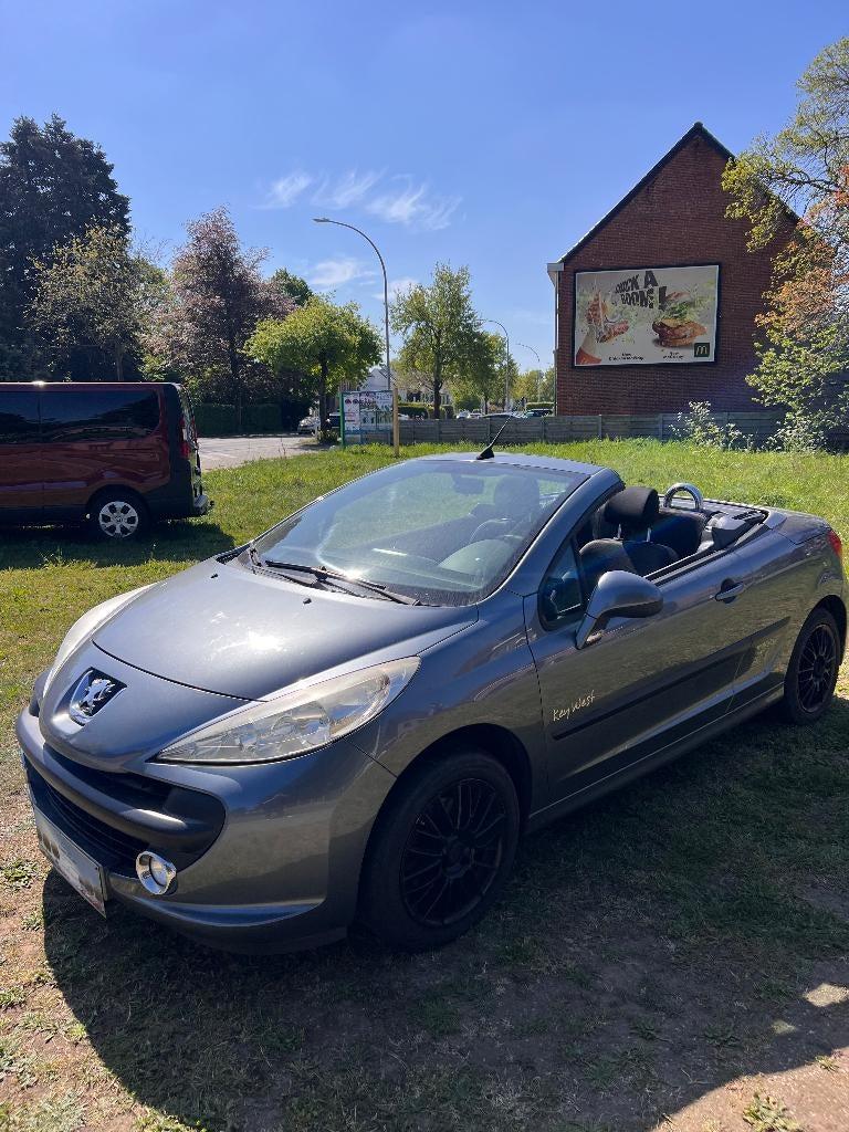 Peugeot 207 CC - gekeurd voor verkoop!, Elektrische ramen, Bedrijf, Handgeschakeld, Grijs