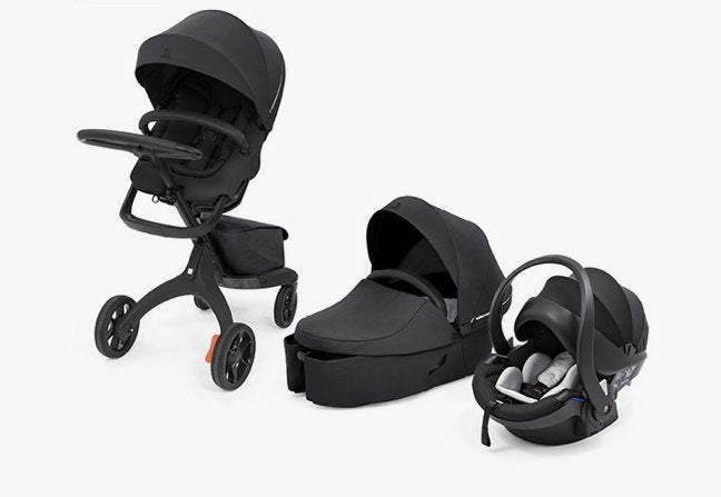 Stokke Xplory X - Dernier modèle noir, Enlèvement, Comme neuf, Poussette