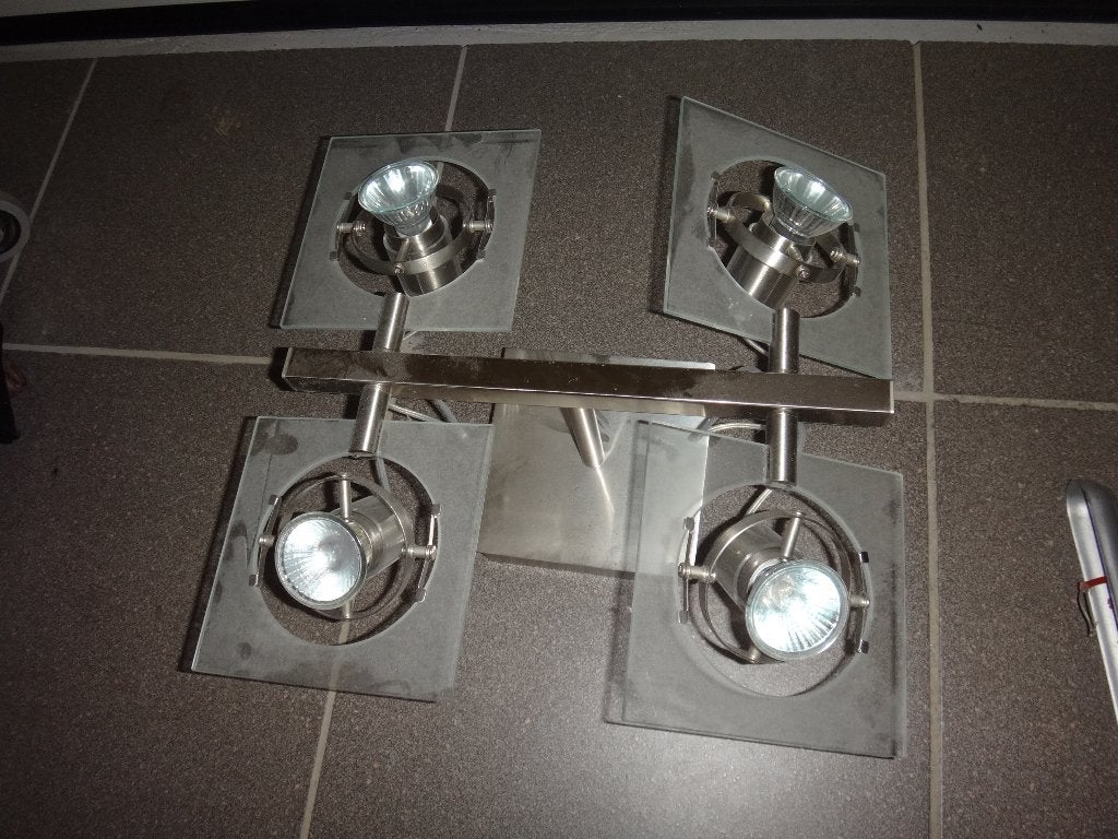 Luminaires spots tableaux, Spot encastrable ou Spot mural, Enlèvement, Métal, LED