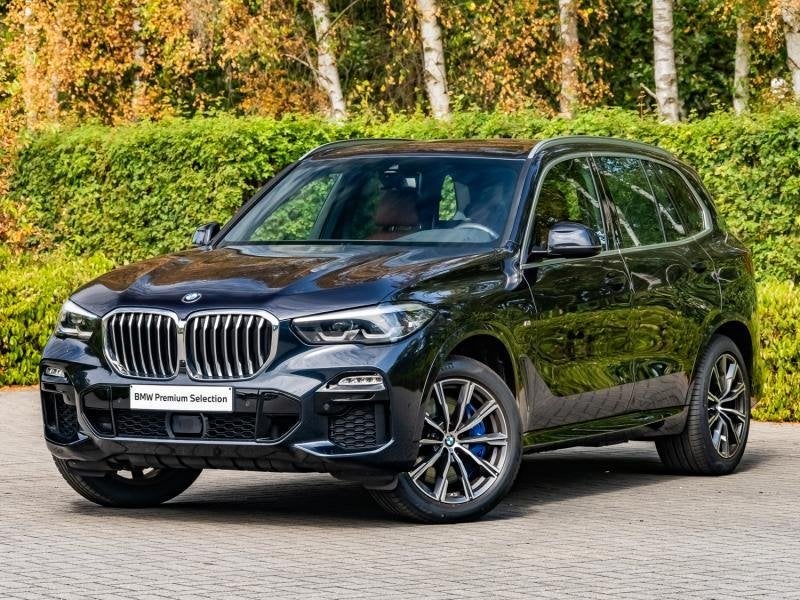 BMW X5 xDrive45e/M-Sport, Auto's, Automaat, Blauw, Bedrijf, 5 deurs