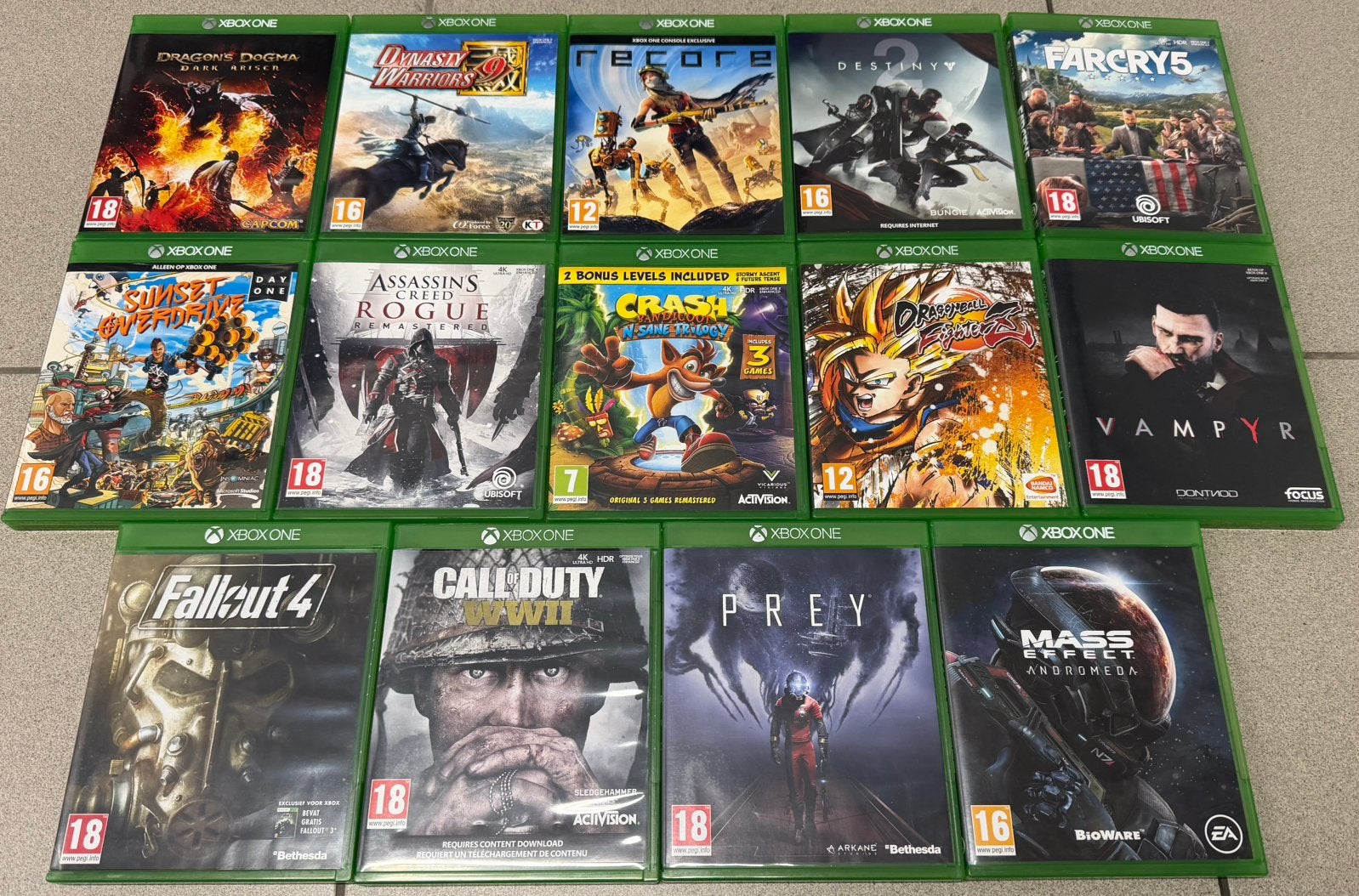 Xbox one: pack of 14x games, Consoles de jeu & Jeux vidéo, Jeux | Xbox One, Enlèvement ou Envoi, Comme neuf, Aventure et Action