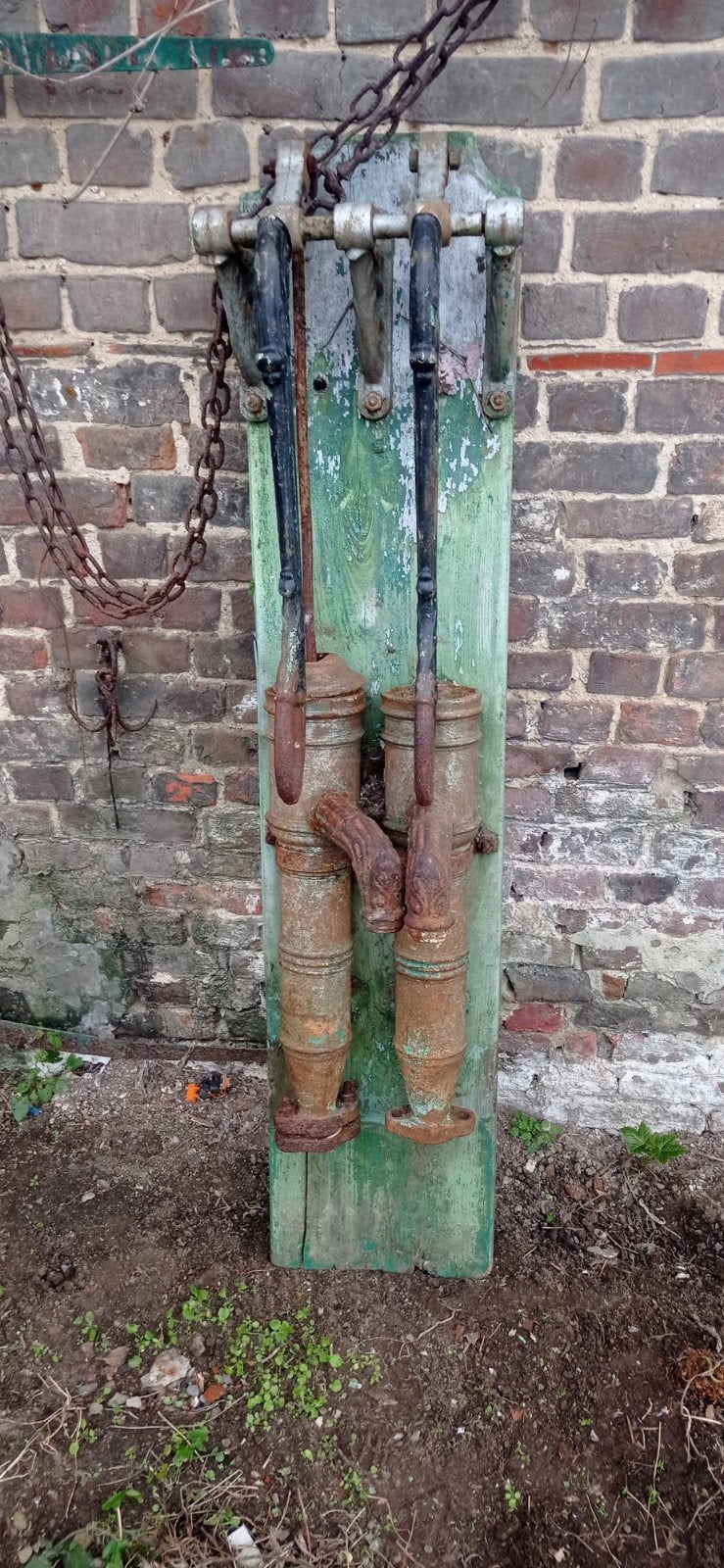 ancienne pompe a main pour deco, Jardin & Terrasse, Décoration murale de jardin, Enlèvement, Utilisé