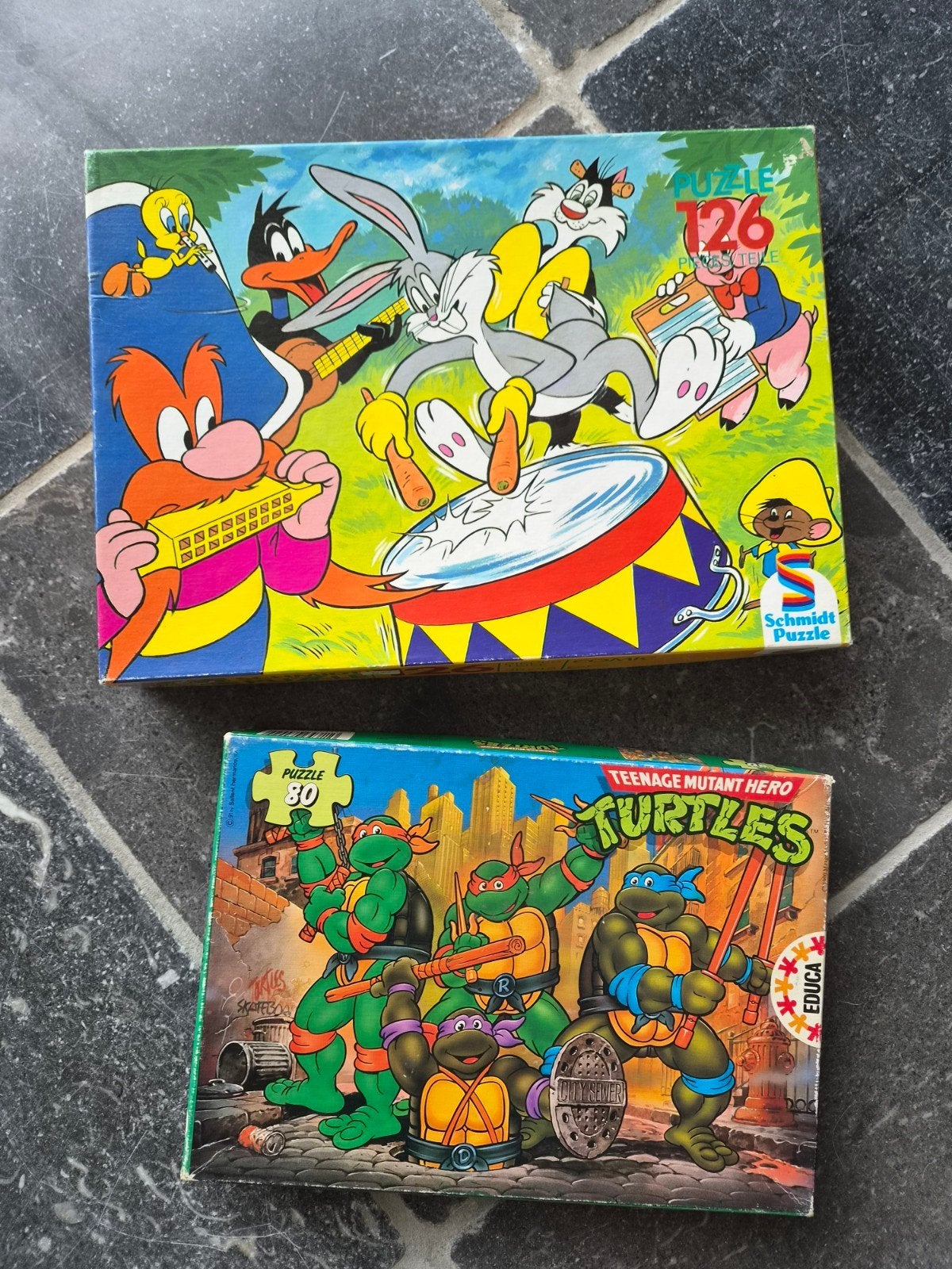 2 puzzels, Enlèvement, Utilisé