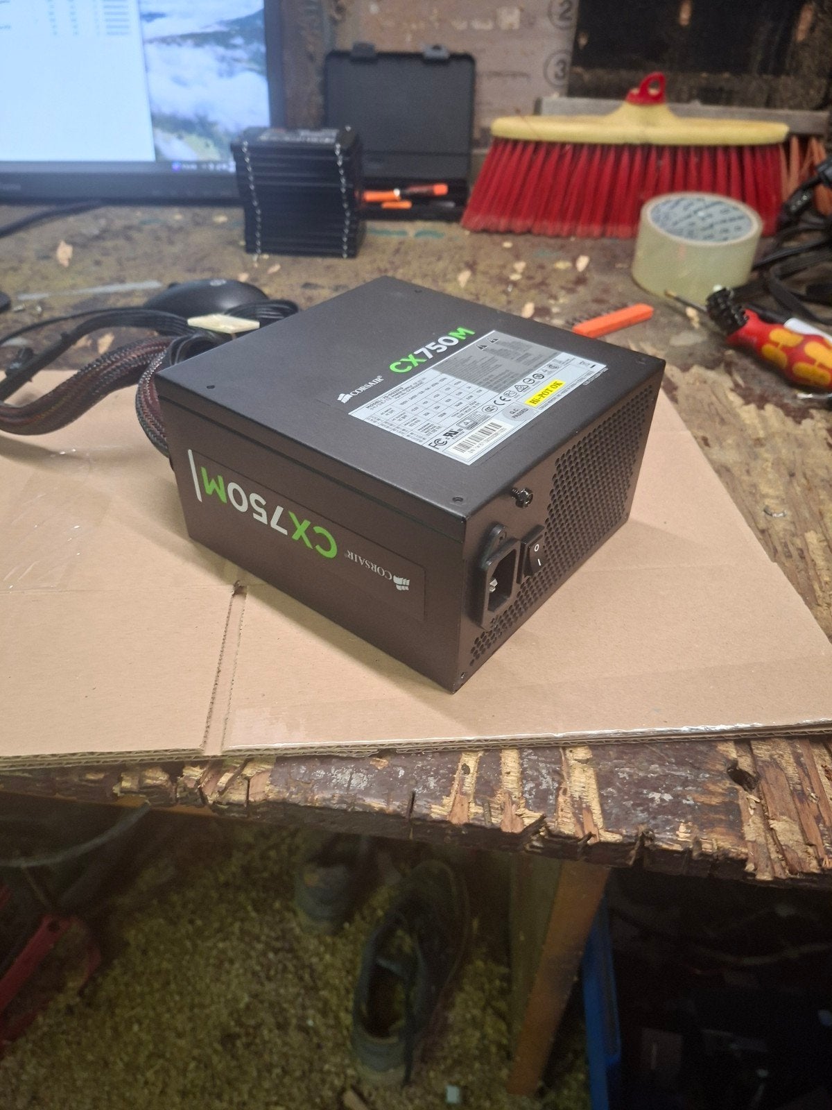 Alimentation Corsair CX750M – 750W (Semi-modulaire), Enlèvement ou Envoi, Utilisé