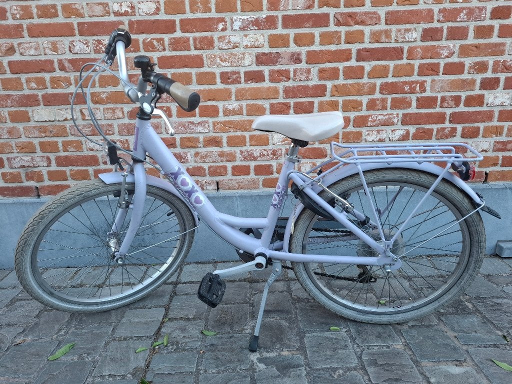 Lila kinderfiets 22 inch, Ophalen, 20 inch of meer, Lots of love, Gebruikt