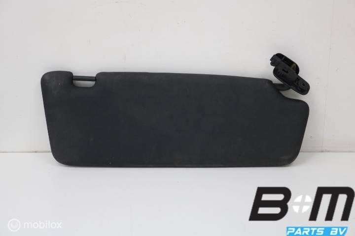 Zwarte Zonneklep links Audi A3 8P 8P0857551, Gebruikt