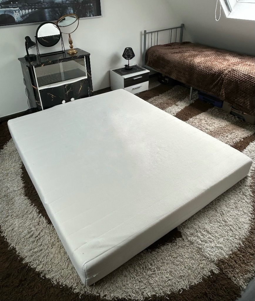 Matelas en mousse à mémoire de forme, mi-ferme, Matelas, Comme neuf, Enlèvement, 200 cm