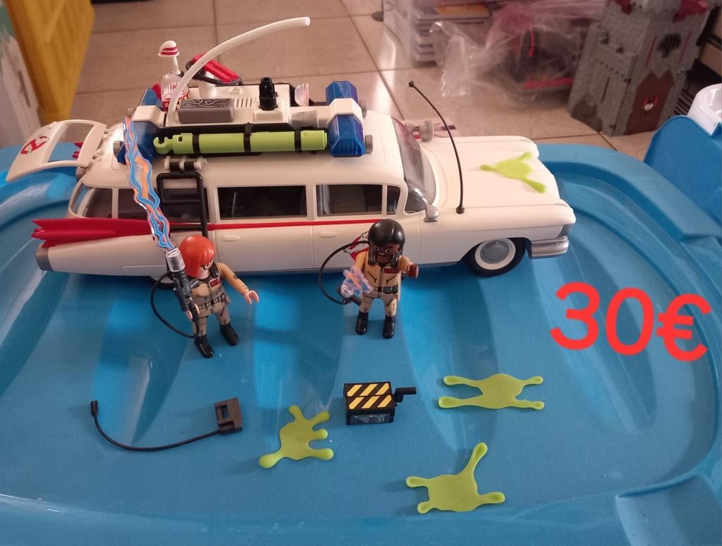 Playmobil ghostbusters auto, Enlèvement