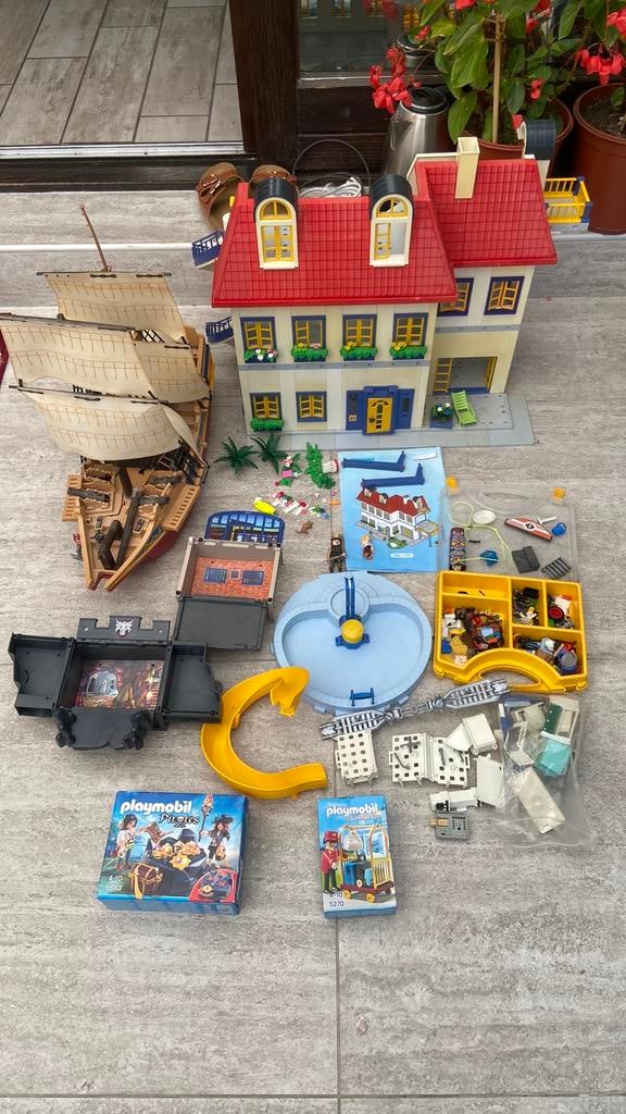 Lot de Playmobil en vrac avec 2 boites scellés, Enlèvement, Comme neuf, Playmobil en vrac