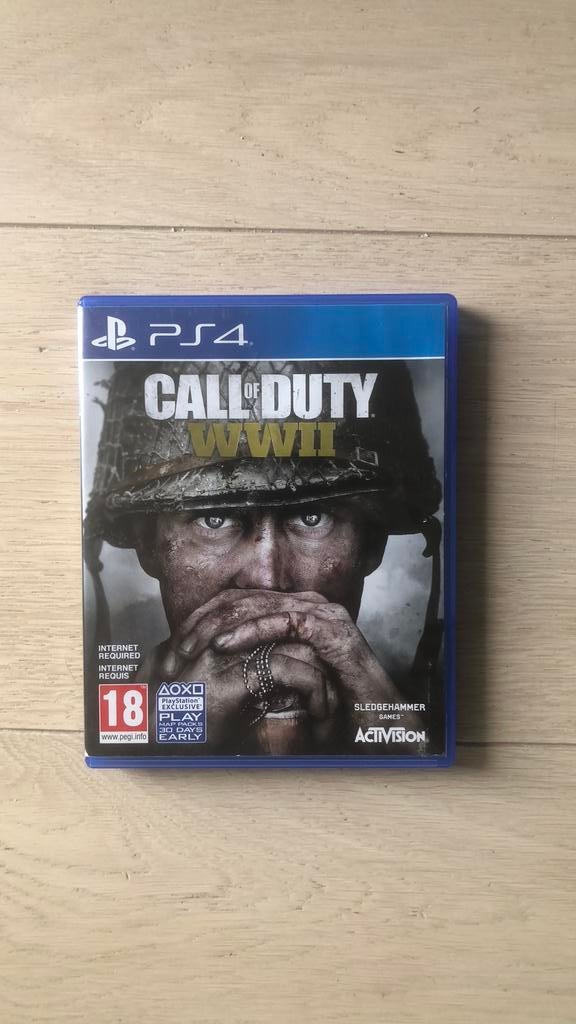Call of Duty: WWII (PS4), Games en Spelcomputers, Games | Sony PlayStation 4, Overige genres, Vanaf 18 jaar, Online, Ophalen