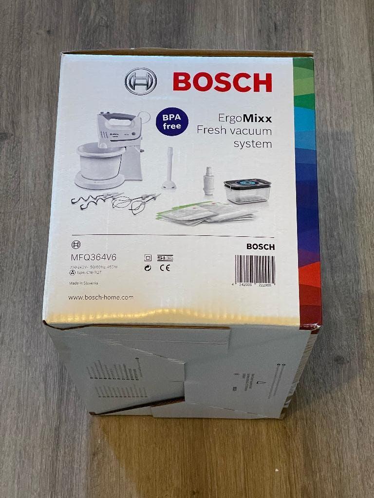 Bosch ErgoMixx Fresh Vacuum System MFQ364V6 mixer, Ophalen of Verzenden, Nieuw