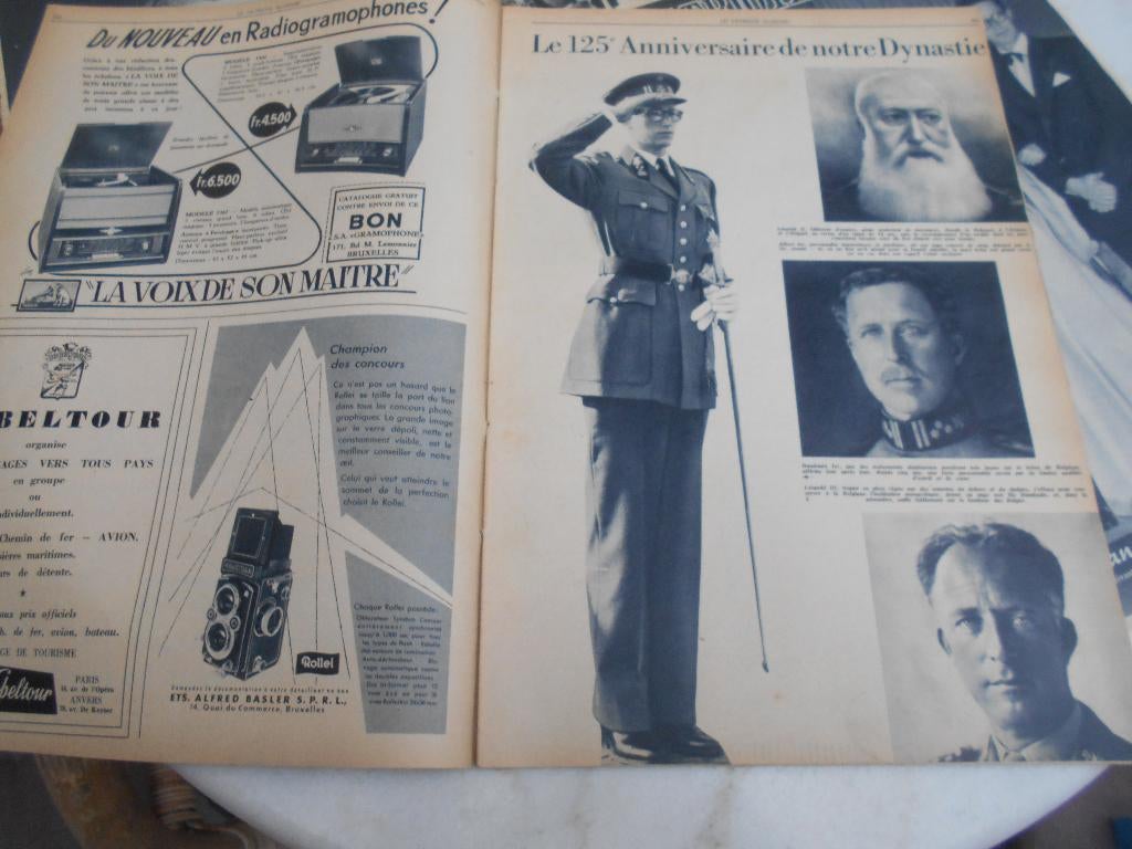 lot de 4 anciennes revues actualités "Le patriote illustré ", Livres, Enlèvement ou Envoi, Utilisé, Autres types