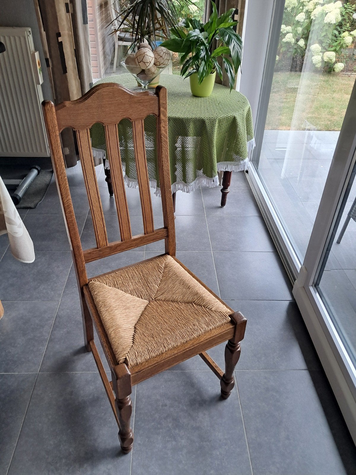 Set van 6 massief eiken stoelen – Perfecte staat!, Ophalen