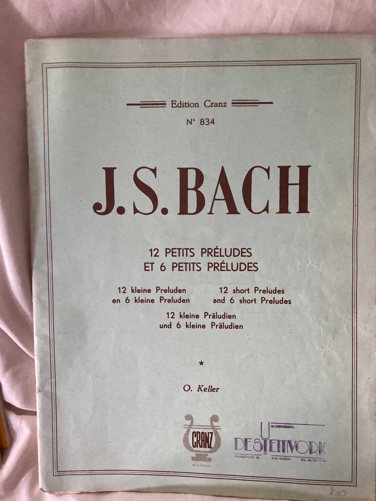 partitions pour violoncelle, Musique & Instruments, Partitions, Violoncelle, Classique, Utilisé, Leçon ou Cours