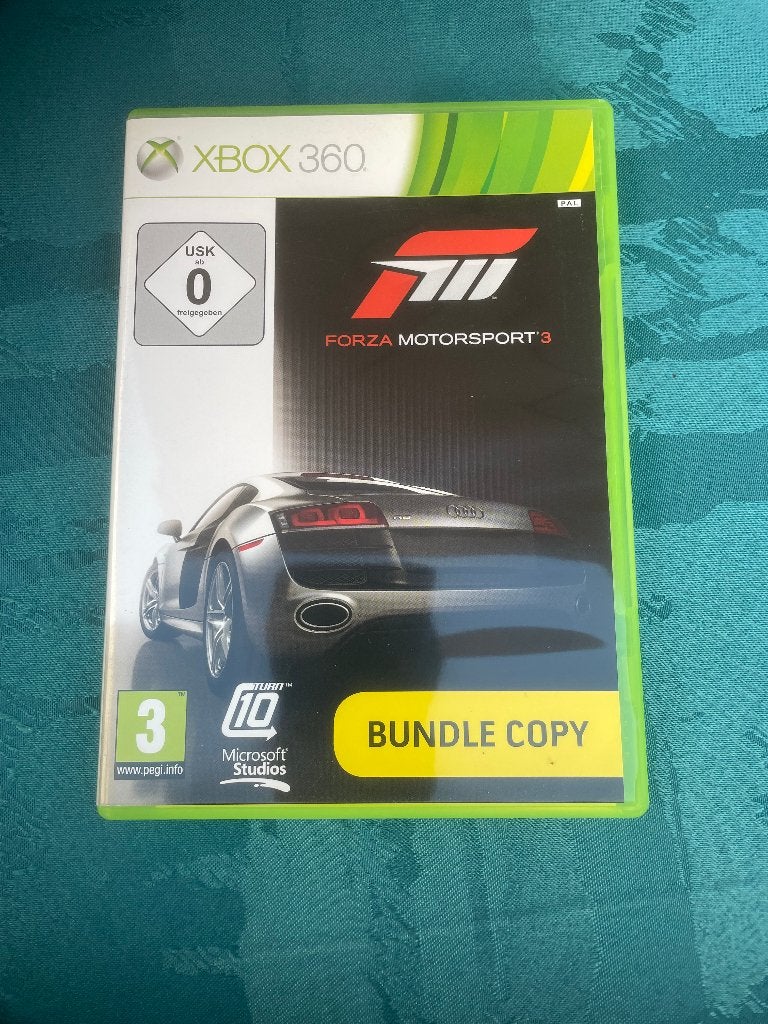 FORZA  MOTORSPORT 3      XBOX 360, Consoles de jeu & Jeux vidéo, Enlèvement, Comme neuf