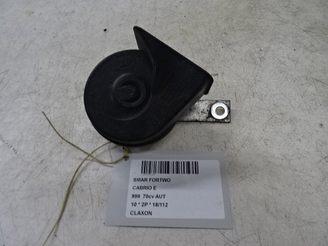 CLAXON Smart Fortwo Cabrio (451.4) (01-2007/12-2012), Gebruikt, Smart