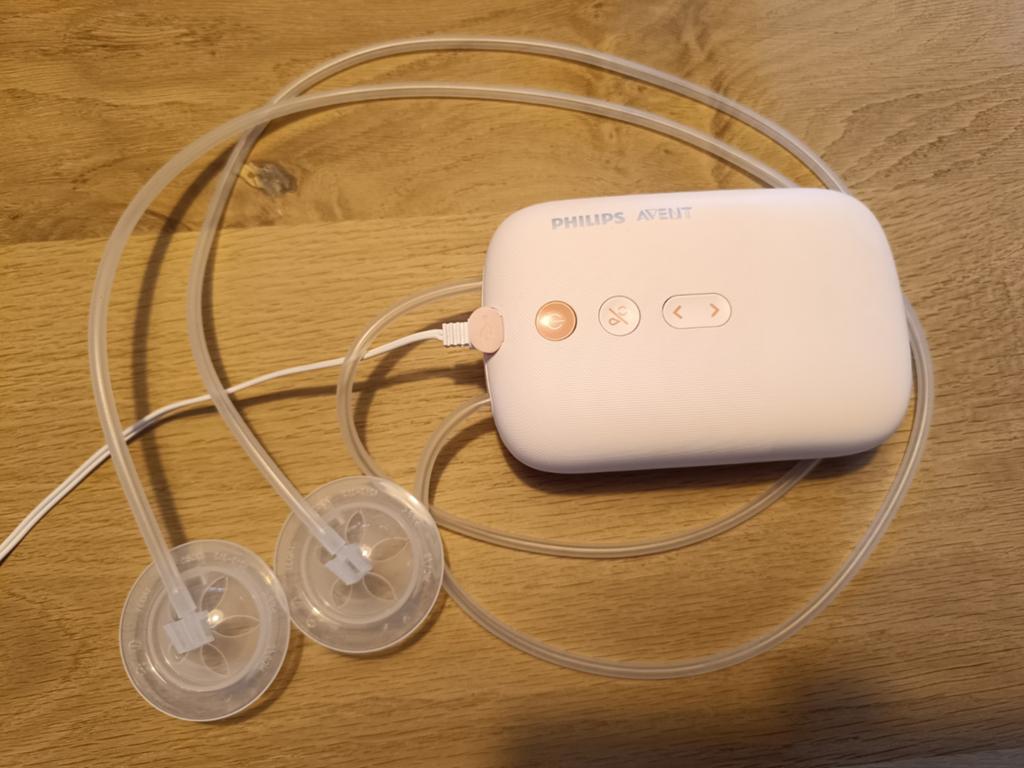 Philips Avent dubbele borstkolf met draagzak, Ophalen, Borstkolf