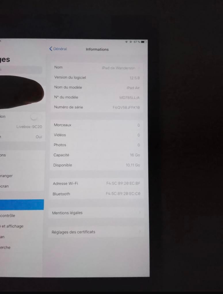 Appel ipad air mini 1e generatie 2013, Ophalen, Zo goed als nieuw