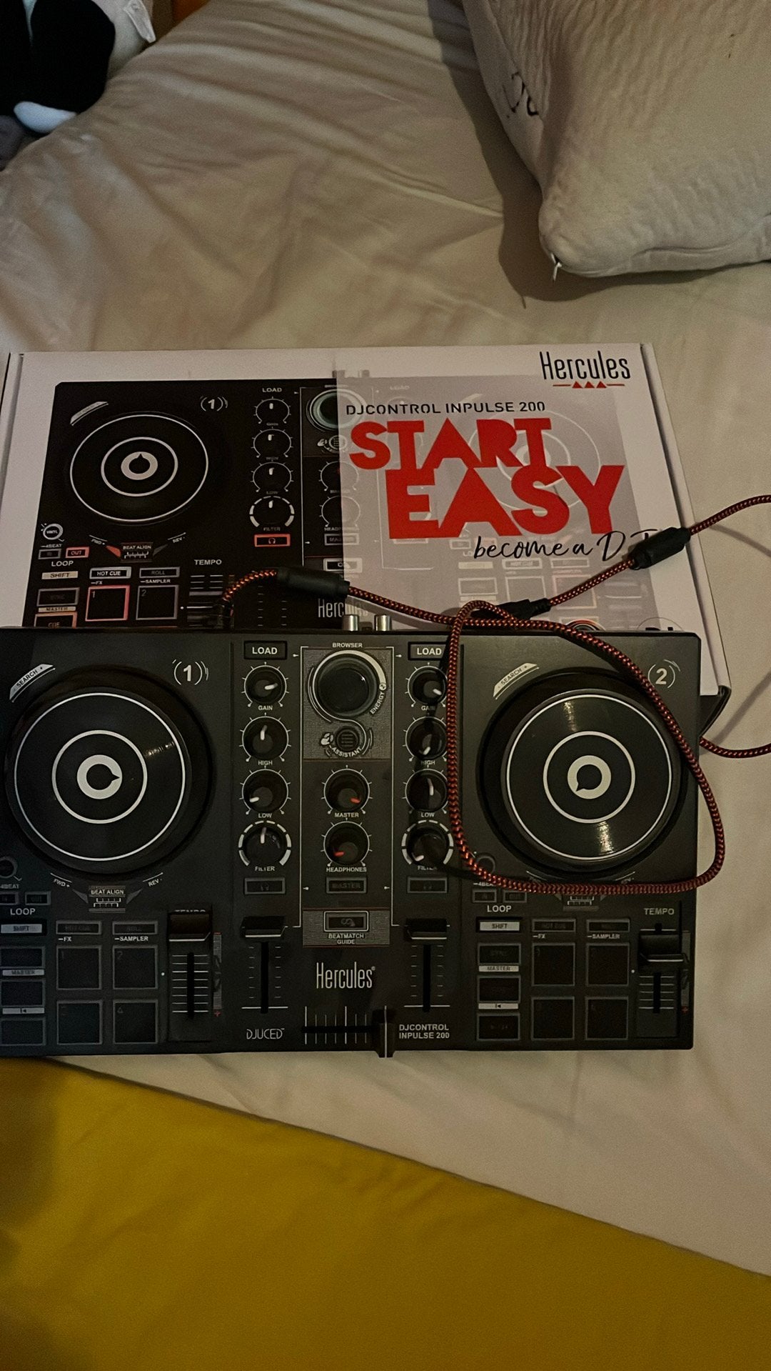 Dj set, Ophalen, Zo goed als nieuw