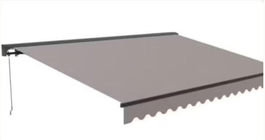 zonnescherm zonneluifel 2,5 x 2m greige, Ophalen