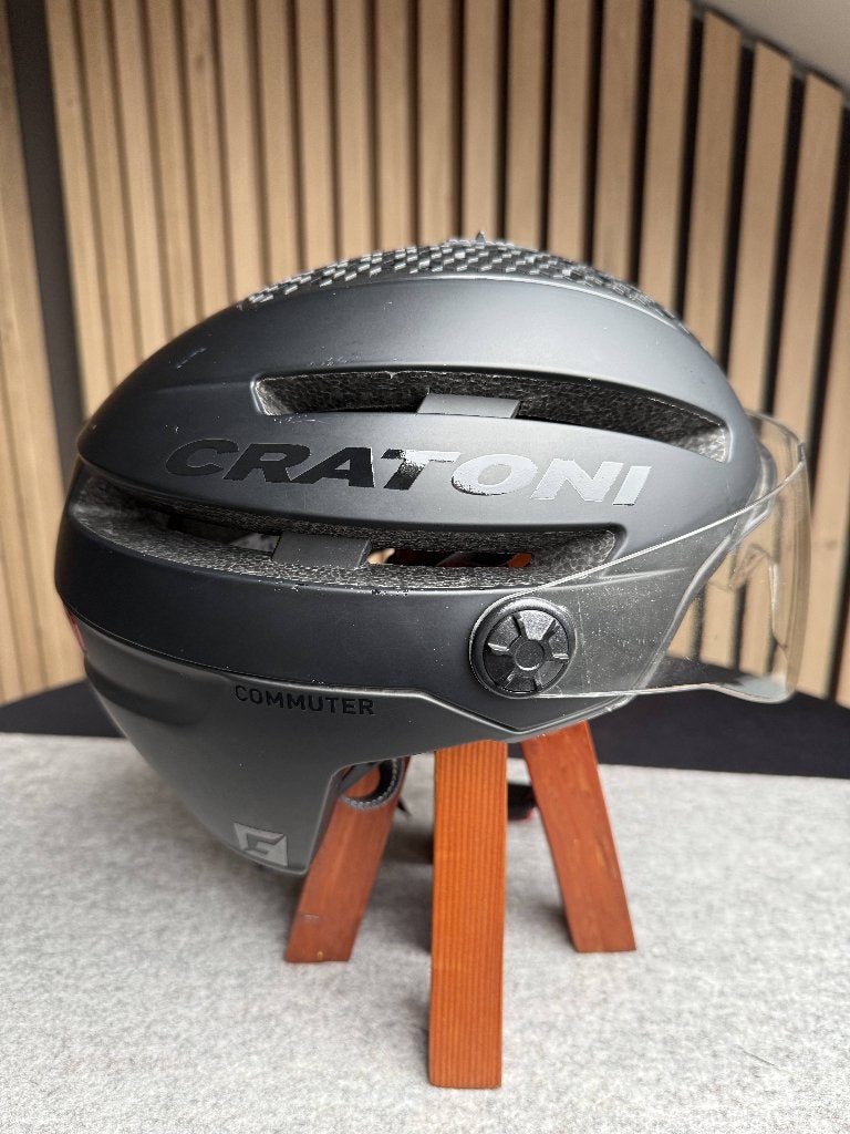 Cratoni Commuter fietshelm e-bike en speedpedelec maat S/M, Enlèvement, Utilisé, Autres tailles, Homme ou Femme