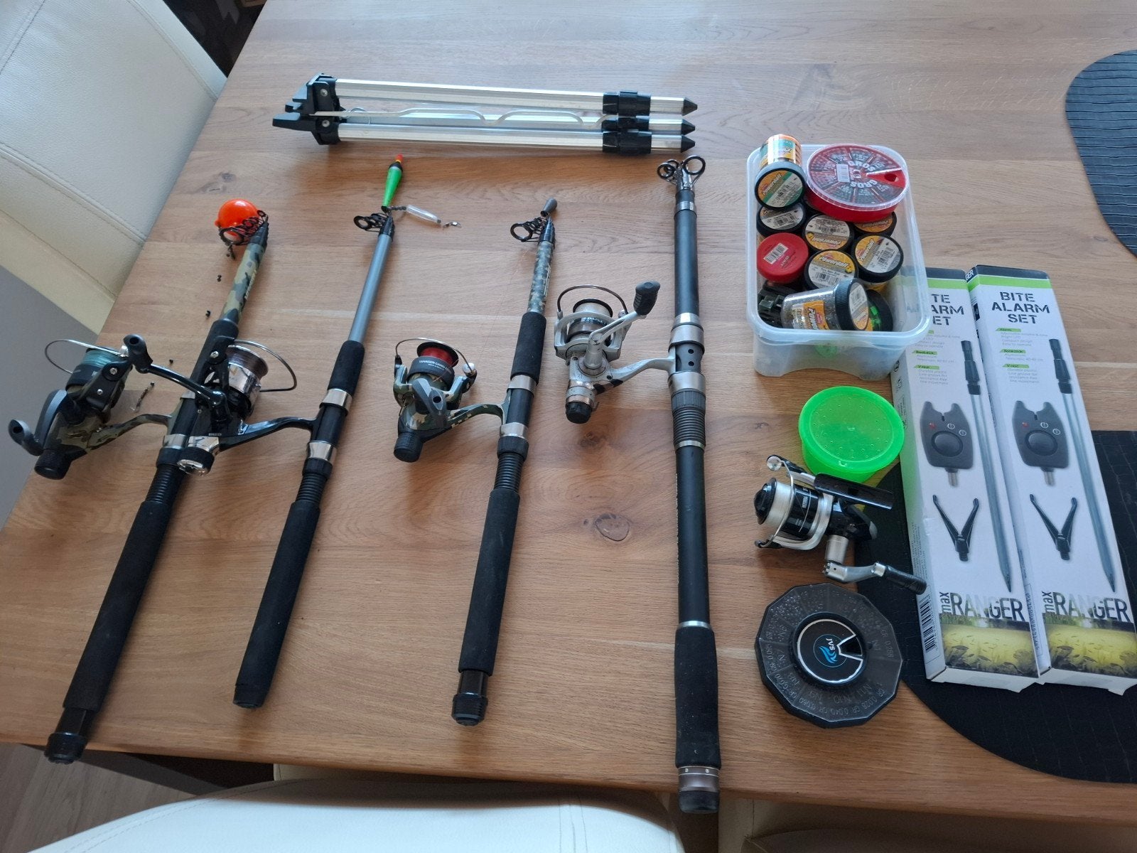 Forel vis gerief prima staat, Ophalen