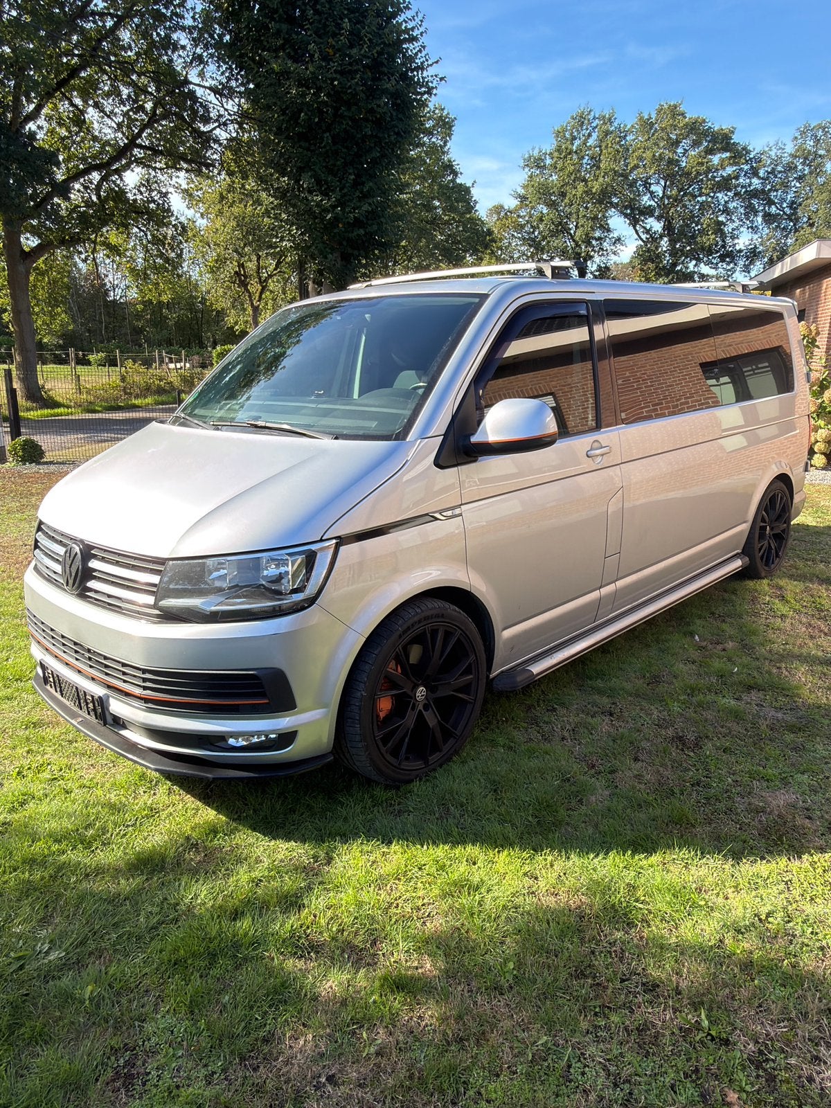 Volkswagen Transporter T6 Automaat*6-zit*Lichte vracht, Auto's, Euro 5, Stof, Zwart, Volkswagen