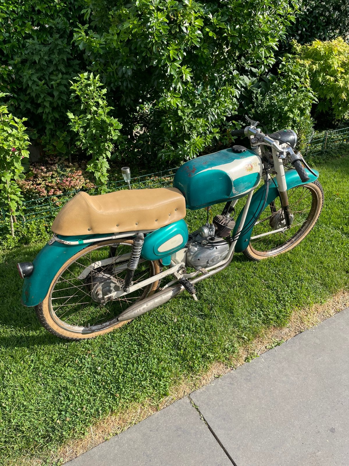 Cimattia moto 50cc, Fietsen en Brommers, Ophalen, 3 versnellingen, 50 cc