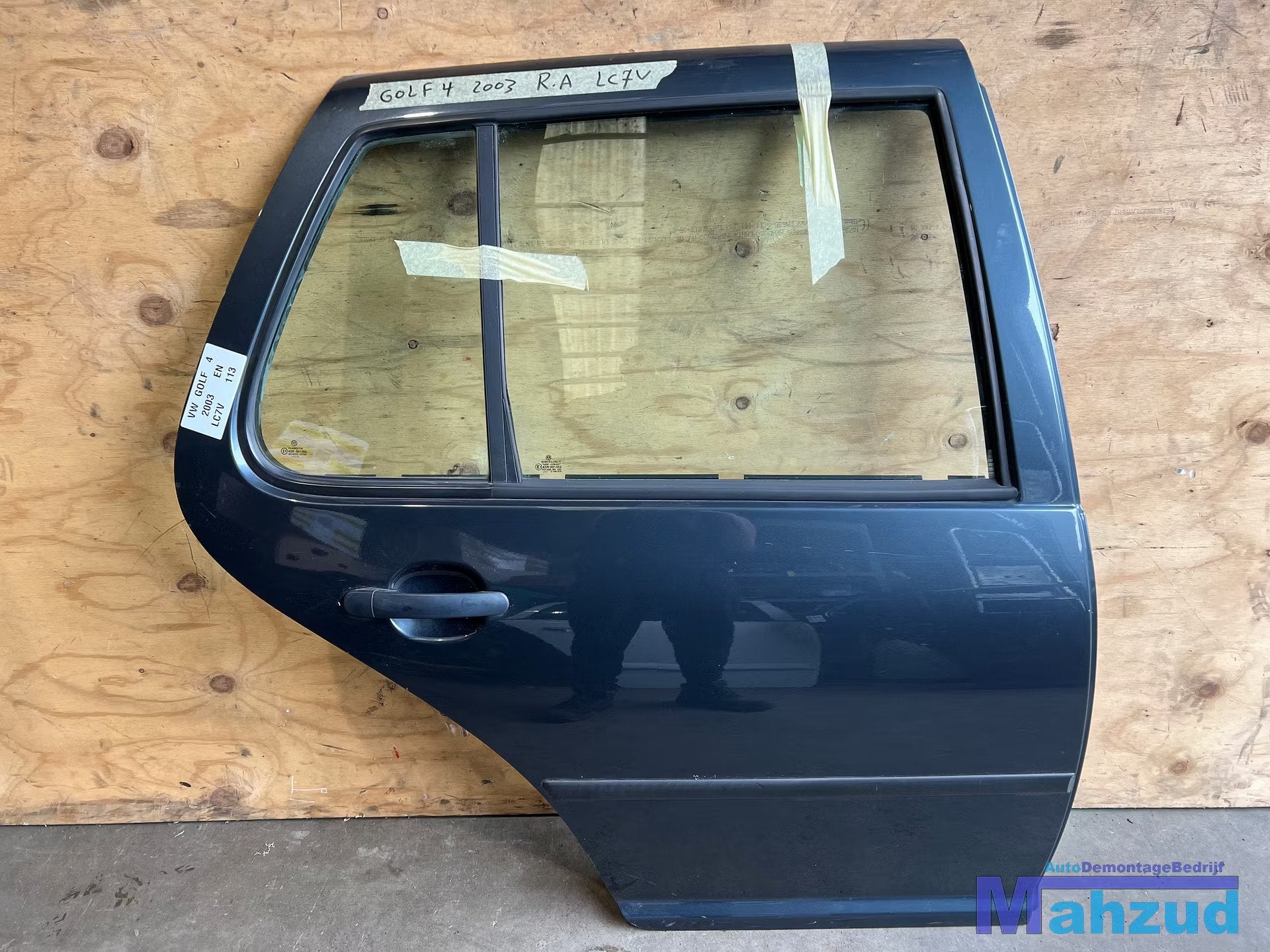 VW Golf 4 Grijs LC7V rechts achter deur 1998-2003, Volkswagen, Volkswagen AG, Vw@volkswagen.de, Utilisé