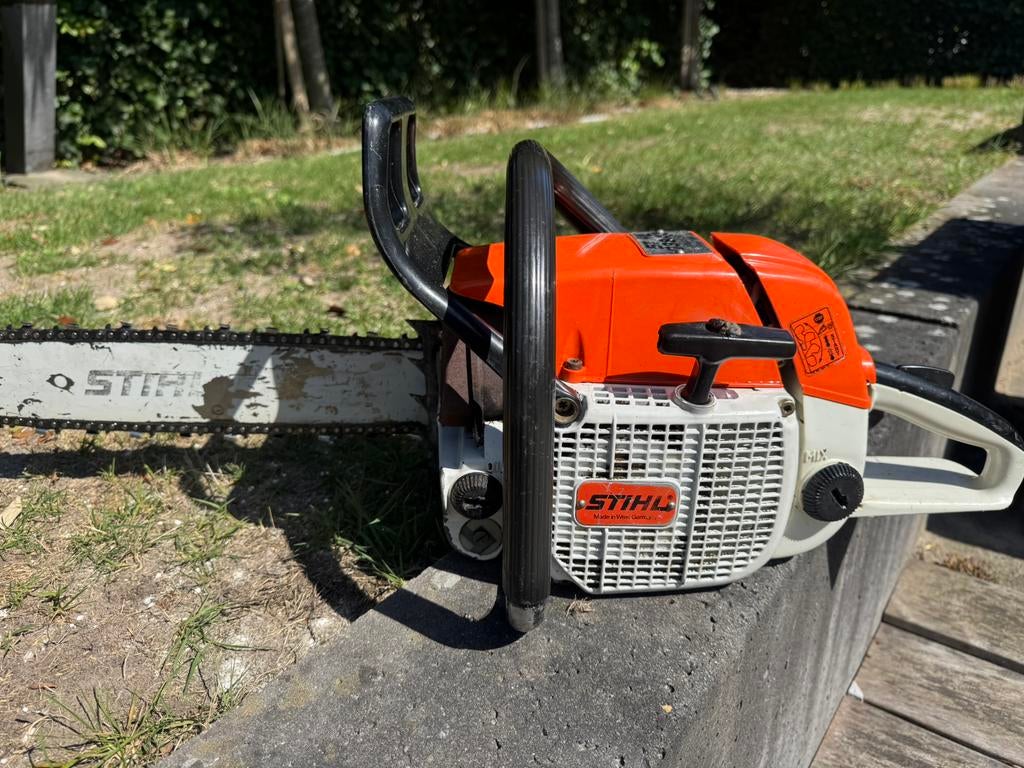 Stihl 038 AV kettingzaag met 40cm blad, Tuin en Terras, Ophalen, Zo goed als nieuw