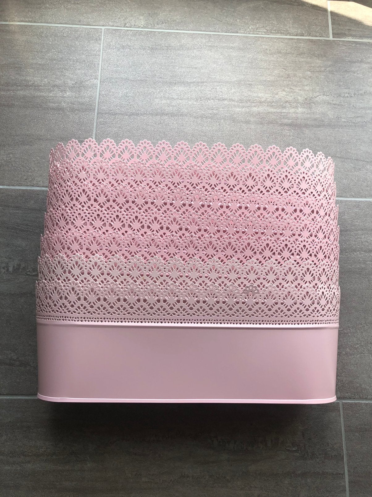 Set van 7 roze plantenbakken IKEA SKURAR — NIEUW, Tuin en Terras, Bloempotten, Ophalen, Nieuw, Metaal, Binnen