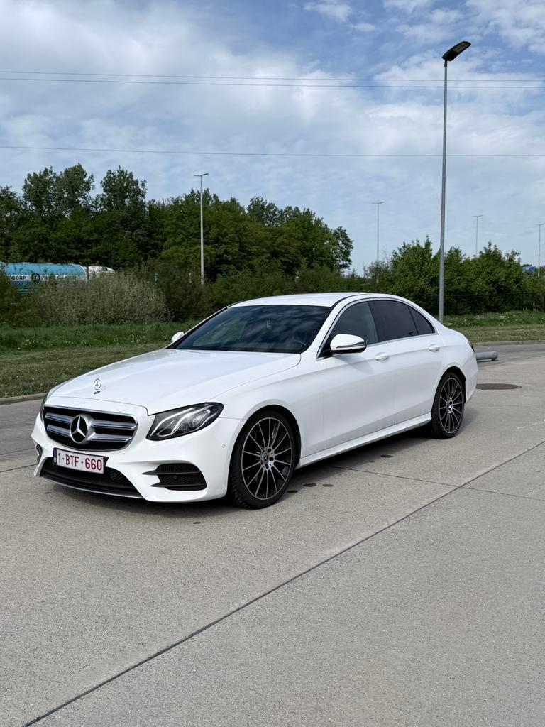 Mercedes Benz E200 D AMG Pack, Auto's, Automaat, 4 deurs, Achterwielaandrijving, Wit