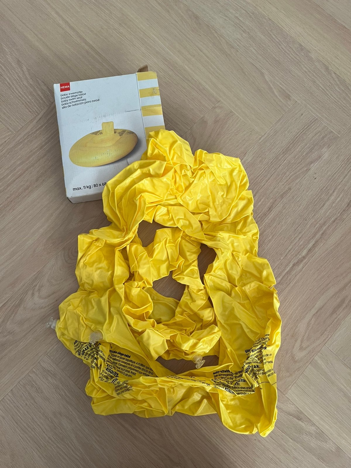 Siège de bain pour bébé - Hema - jusqu'à 11 kg, Enfants & Bébés, Garçon ou Fille, Enlèvement ou Envoi, Accessoire de natation