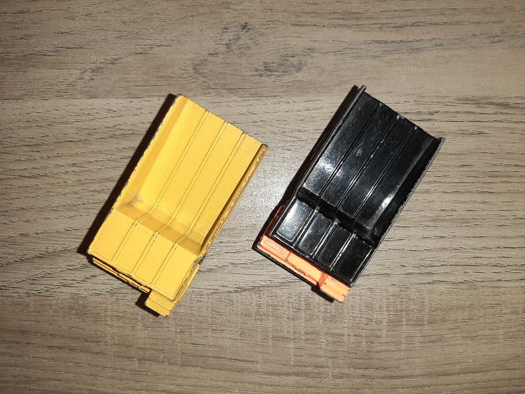 2x Matchbox Faun Dump Truck, Enlèvement ou Envoi, Utilisé, Bus ou Camion