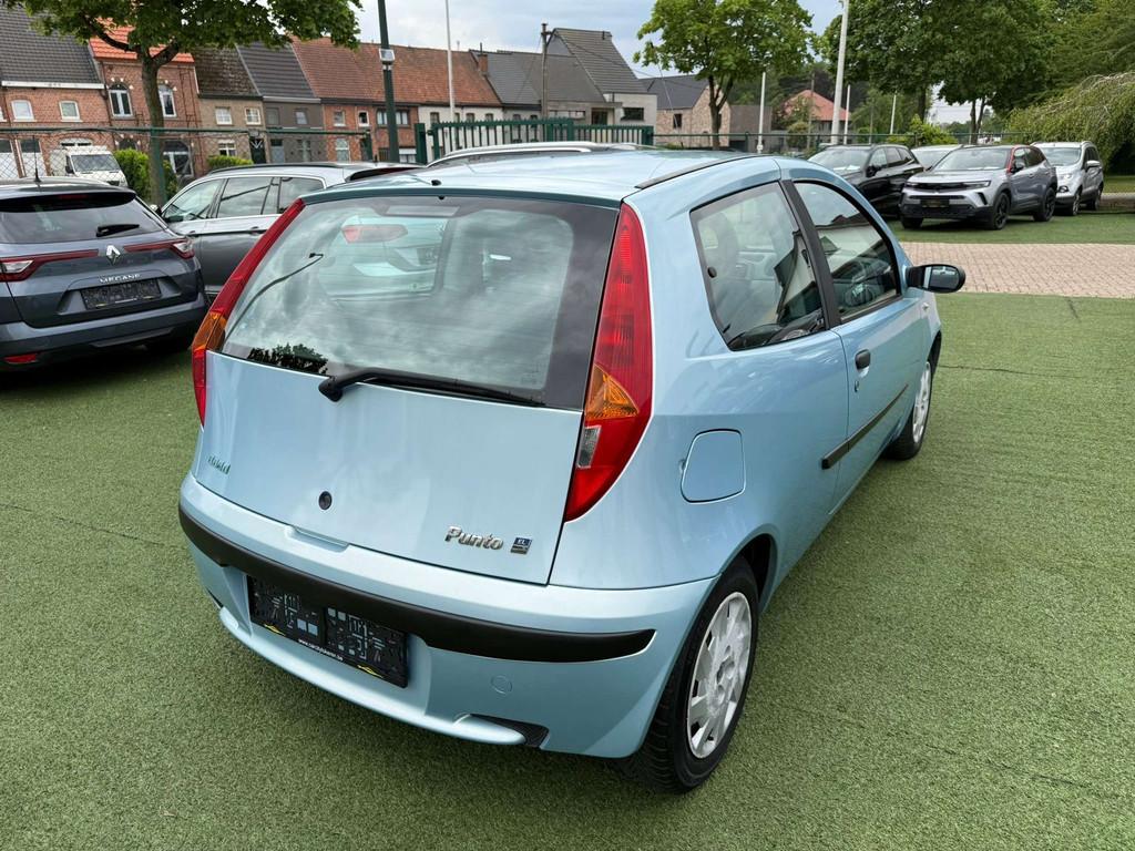 Fiat Punto 1.2i 8v EL88.910KMA/CBUETHOOTH12M GARANTI, Autos, Fiat, 1242 cm³, Achat, Entreprise, Bleu