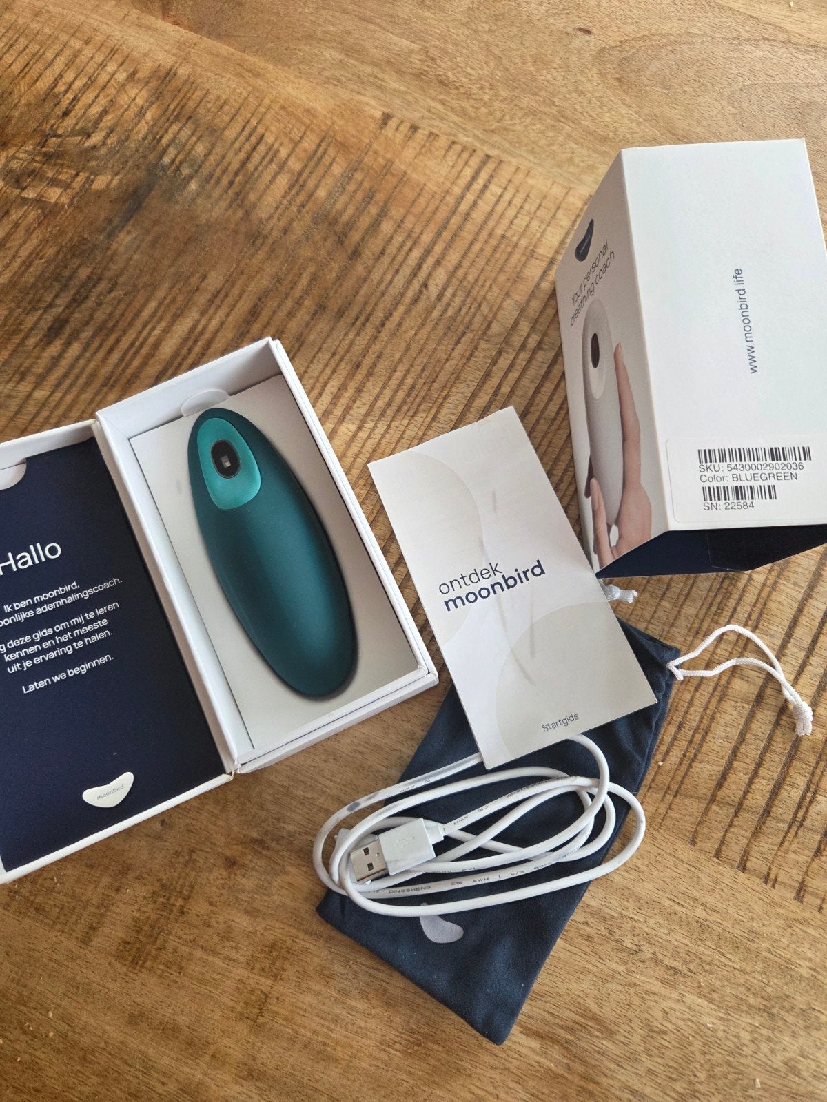 Moonbird - ademhalingscoach, Sports & Fitness, Produits de santé, Wellness & Bien-être, Enlèvement